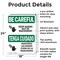 Signmission Keep Hands Out Of Machinery Bilingual OSHA Be Careful Sign, Aluminum, 18in W x 24in L, 2PK OS-2PACK-BC-A-1824-L-10031 - alternate 2